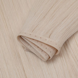 100% cheveux humains vierges XO trou Style droit trame de peau Double face pour Genius trame papillon trame couleur claire 12A <span class=keywords><strong>nouvelle</strong></span>-zélande - Product Image 2