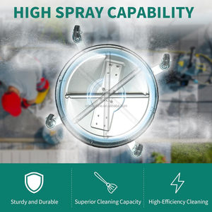 24 "nuovo trasduttore ad ultrasuoni idropulitrice pulitore di superficie per passi carrai marciapiedi ponti pulizia - Product Image 3