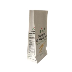 Bolsa de papel Kraft multicapa personalizada para harina de trigo, fondo cuadrado (<span class=keywords><strong>SOS</strong></span>), bolsa de papel para harina de trigo, maíz, soja, embalaje - Product Image 6