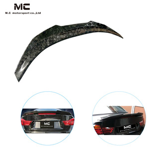 Kit Carrozzeria in Vera Fibra di Carbonio Forgiata Stile PSM, Spoiler Posteriore per <span class=keywords><strong>BMW</strong></span> <span class=keywords><strong>Serie</strong></span> <span class=keywords><strong>4</strong></span> F33 2013-2020 - Product Image 1