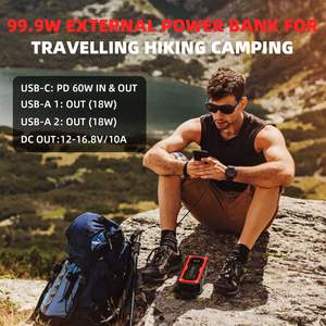 Arrancador de Baterías de Coche ZEVZO 8000A 12V 99.9Wh con Carga Rápida PD 60W para Automóviles de Pasajeros - Product Image 6