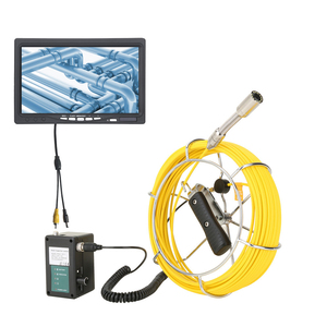 7&quot; Monitor Handheld Sewer Pipe Inspection Video <strong>Camera</strong> with 512HZ Pipe Locator 22MM IP68 HD 1000TVL <strong>Camera</strong> 12PCS LED Lights - Product Image 5