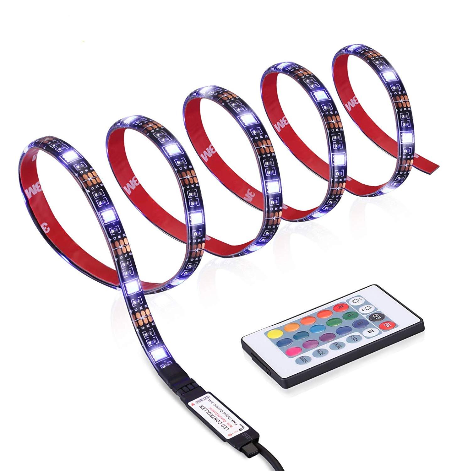 SMD5050 RGB 30led/m 5V Usb Powered Smart TV Backlight Music Led Strip Light