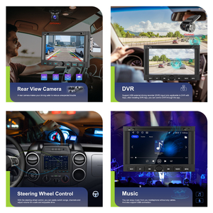 <span class=keywords><strong>Autoradio</strong></span> Android Podofo 7'' 4+64 Go pour <span class=keywords><strong>PEUGEOT</strong></span> 3008/CITROEN Berlingo 2010-2016 CarPlay Android Auto GPS WiFi BT Stéréo de voiture OEM - Product Image 4