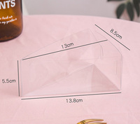 französische Gebäck-Mousse Kuchenbox hochwertige weiße kleine Kuchenboxen Muffin-Papierbecher Verpackungsbox mit Tray