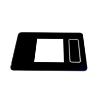 Personnalisez le panneau en verre trempé ultra mince de 1.1mm avec la sérigraphie en soie