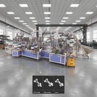 Machine de fabrication de charnières professionnelle pour ligne de production de quincaillerie, contrôlée par PLC, garantie 1 an, 220V, capacité 45-50P/M