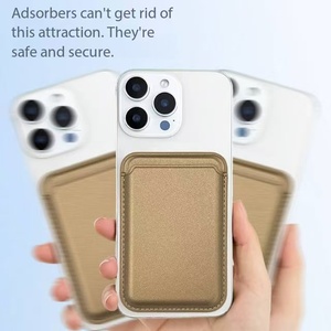 Cartera Magnética de Cuero de Lujo para Negocios, con Imán Superfuerte, MagSafe, Porta Tarjetas, Accesorio para <span class=keywords><strong>iPhone</strong></span> 16, Ideal para Regalos de Bienvenida - Product Image 6