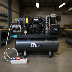 Compresor de Aire Multifuncional Ttake de 14 HP a Gasolina para Uso Industrial - Product Image 3