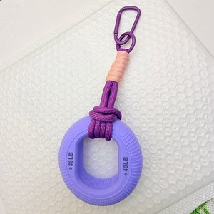 Anneau de musculation Work Record Grip Strength 7,3*1,9 cm avec crochet pour le fitness et la rééducation - Product Image 1