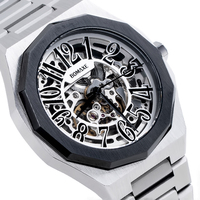 2022 Meistverkauftes Modell Mode Luxus Herren-Armbanduhren Maßgefertigte Edelstahl Automatische Mechanische Uhr