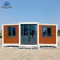 Maison modulaire préfabriquée sur mesure pour une vie familiale moderne et des projets résidentiels de haute valeur, avec salle de bain, maison extensible