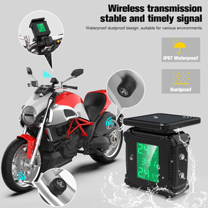 Moniteur de <span class=keywords><strong>pression</strong></span> des pneus de <span class=keywords><strong>moto</strong></span> de haute qualité Détecteur de <span class=keywords><strong>pression</strong></span> des pneus électrique 2 - Product Image 5