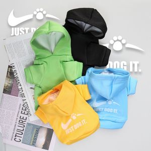 Hoodie For <b>Cats</b> And Dogs Solid Color Milk Silk Fleece Lining Warm Pet <b>Clothes</b> All Seasons Wear - Product Image 1