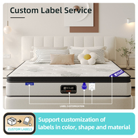 Matelas en mousse à mémoire de forme orthopédique Cloud Comfort moderne pour projets hôteliers, chambres et suites d'appartements haut de gamme