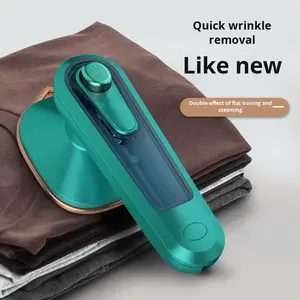 Plancha de vapor portátil mini de 30W para ropa, uso en seco y húmedo, ideal para el hogar, viajes, dormitorio, regalo. - Product Image 2