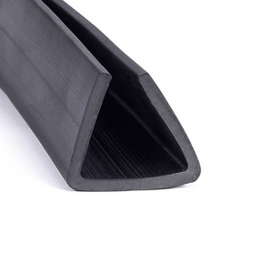 Silicone hình chữ U. PVC tấm kim loại cạnh trang trí bảo vệ. Biển kính chắn gió Gasket cao su niêm phong dải - Product Image 6