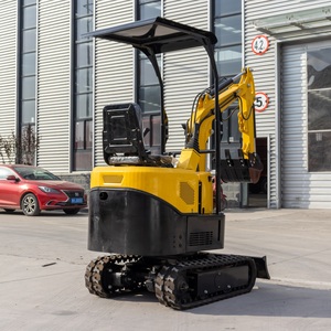 Mini-excavatrice légère populaire de 1 tonne avec bras de creusement pour le terrassement des fondations de patio, livraison gratuite - Product Image 6
