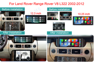 Android 13 per Land <span class=keywords><strong>Rover</strong></span> gamma <span class=keywords><strong>L322</strong></span> V8 2002-2012 6 + 128G Auto Dvd Radio lettore multimediale GPS navigazione Carplay Auto WIFI 4G MP3 - Product Image 3