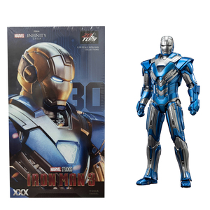 Zd Toys <span class=keywords><strong>Iron</strong></span> <span class=keywords><strong>Man</strong></span> Originale Genuino <span class=keywords><strong>Marvel</strong></span> Edizione 10° Anniversario - <span class=keywords><strong>Iron</strong></span> <span class=keywords><strong>Man</strong></span> Mk30 Non Luminoso 1/10 Action Figure con Articolazioni Mobili - Product Image 1