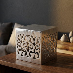 Tabouret de bar traditionnel en aluminium pour salon - Mobilier commercial durable - Product Image 4