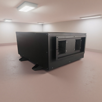 Nouveau déshumidificateur commercial industriel 480L/D monté au plafond, machine automatique robuste avec compresseur haute performance et affichage numérique