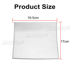 Panneau de commande central de voiture en acier inoxydable pour Tesla Model 3, console centrale décorative, accessoires intérieurs pour voiture Model 3 - Product Image 3