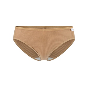 Culottes en coton pour femmes, tailles S-3XL, caleçons côtelés à couvrance totale, doux, respirants, anti-humidité, style bikini - Product Image 6