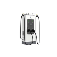 Nouvelle borne de recharge pour véhicules électriques StarCharge Jupiter V4 60 kW DC, double CCS2 GB/T, station de recharge commerciale, RFID, application, carte de crédit, PnC, CE, CB