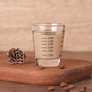 <span class=keywords><strong>Taza</strong></span> <span class=keywords><strong>Medidora</strong></span> Ecológica de 30 <span class=keywords><strong>Mililitros</strong></span> / 1 Onza - Juego de Herramientas para Cafetera y Barman Sin Plomo - Product Image 6