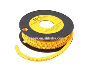 Manchon de numérotation pour câbles électriques en PVC plat en gros - Product Image 2