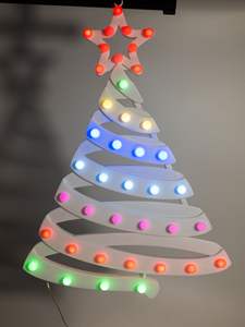 Luces LED Decorativas <span class=keywords><strong>de</strong></span> Navidad, Árbol, Estrella, Copo <span class=keywords><strong>de</strong></span> Nieve, para Fiestas, Bodas, <span class=keywords><strong>Guirnaldas</strong></span>, Interiores y Exteriores, Luces Nocturnas <span class=keywords><strong>Luminosas</strong></span> Colgantes - Product Image 3