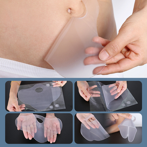 Oem Silicone tái sử dụng các bản vá lỗi da giữ ẩm bụng chăm sóc da bụng vá mặt nạ Pads - Product Image 1