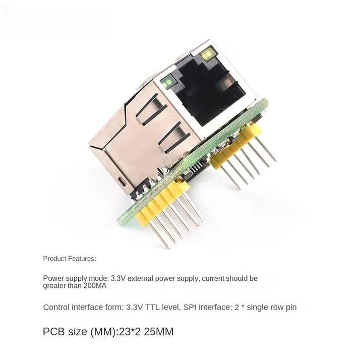 W5500 SPI Interface Ethernet Network Module TCP/IP Protocol Compatible ...