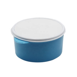 Food Safety DIY Customized Logo Portable Food Storage Round <strong>Box</strong> Sublimation Blank <strong>Plastic</strong> <strong>Lunch</strong> <strong>Box</strong> - Product Image 5