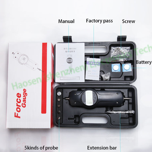 Taşınabilir Mini dijital itme çekme kuvvet ölçer çekme test cihazı 3 ölçüm birimleri N, Kg, lb dijital kuvvet ölçer - Product Image 6