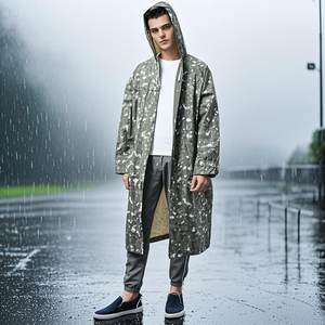 Wholesale EVA Raincoat Adult Disposable Rainwear Color Printing <strong>for</strong> Travel Music <strong>Festival</strong> <strong>Waterproof</strong> <strong>Poncho</strong> - Product Image 5