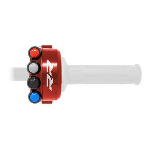 Cubierta de control del acelerador con interruptor integrado en el manillar para BMW S 1000 RR (Racing) (Rojo) - Product Image 6