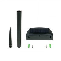 Base LED pour l'extérieur Base de lampe solaire étanche RGB Garden Lights Solar Night Light Base