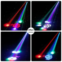 Sword Laser Moving Head Bühnenlicht 4+4+1 Prisma Laser-Muster GOBO LED RGBW Beam DJ Disco Club KTV Theater Resort Bewegliche Lichter