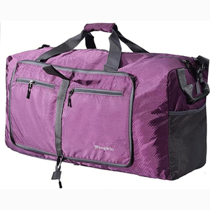 Free sample Waterproof Travel Duffle <b>Bag</b> for Men, 65L Foldable Travel Duffel <b>Bag</b> with Shoes Compartment <b>Overnight</b> <b>Bag</b> - Product Image 3