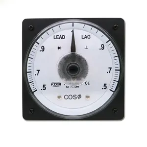 Easy Installation LS-110 3P3W COS 5A 120V Wide Angle Analog Power Factor Meter