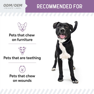 Spray anti-mastication sans alcool OEM/ODM pour chiens et chats - Dissuasion amère sûre pour les meubles et les points chauds - Product Image 3