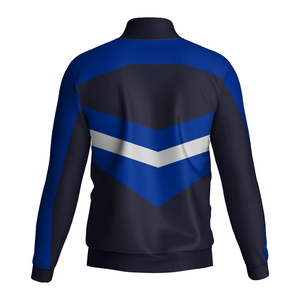 Giacca Sportiva Casual da <span class=keywords><strong>Calcio</strong></span> con Zip, Tuta da Allenamento a Maniche Lunghe, Antivento per Uso Invernale - Product Image 2