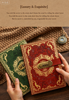 Coffret cadeau de carnet à verrouillage par mot de passe A5