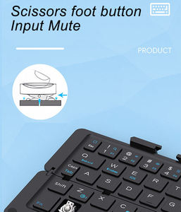 Teclado Inalámbrico de Tamaño Pequeño, Precio Mínimo, Teclado Bluetooth para Samsung Fold 3, Teclado Mágico Inalámbrico para Cualquier Tableta - Product Image 6