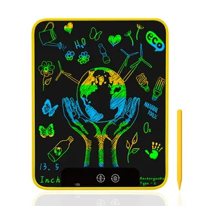 2024 Hoge Kwaliteit Grote Tekentafel 13.5 Inches Kleurrijke Lcd Schrijftablet Voor Kinderen