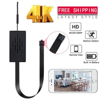 Miễn Phí Vận Chuyển HD 2K DIY Xách Tay WiFi IP Mini Spy Camera Night Vision Xem Từ Xa P2P Không Dây Micro Máy Quay Video Recorder