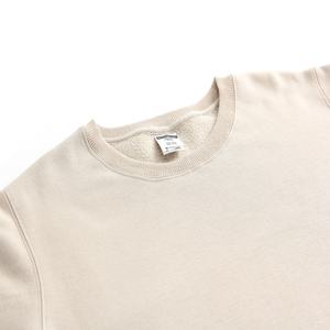 เสื้อกันหนาวมีฮู้ดบุขนแกะสำหรับผู้ชายเสื้อสเวตเชิ้ตคอกลม350gsm พิมพ์ลายว่างเปล่า - Product Image 3