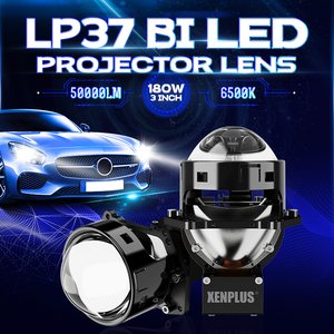 Bombillas LED para Faros Delanteros XENPLUS LP37 12V 180W 50000LM 6500K IP68 de Alta Potencia, Luces LED para Automóvil de 3 Pulgadas, Bombilla de Proyector Bi-LED - Product Image 3